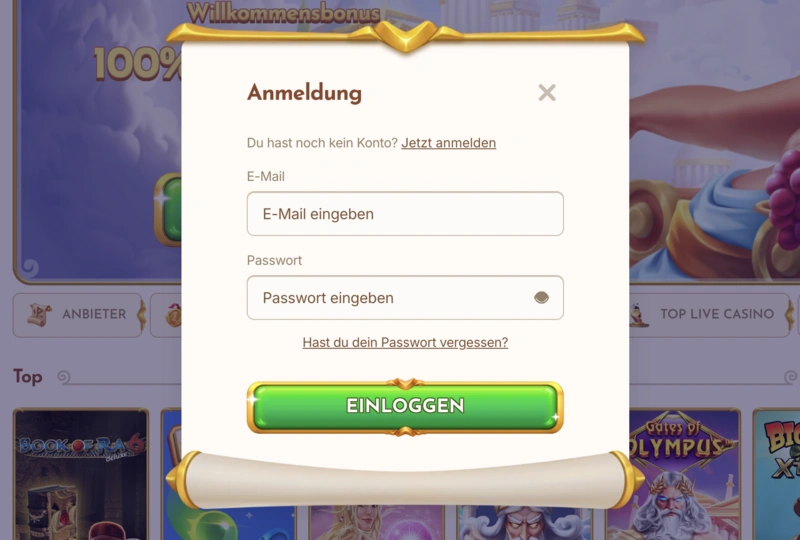 BetHall Login